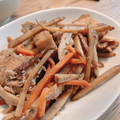 みにゃさら's cooksnap of when they made 厚揚げごぼうの卵照り焼き.