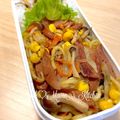 YUH♡ママ's cooksnap of when they made バジルペーストの焼きそば♪イタリアン♪.