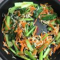 あ＿ぴょん's cooksnap of when they made ご飯もりもり！小松菜のシラス炒め.