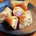 ｅｋ４'s cooksnap of when they made おひとりさまのウインナーで春巻きおつまみ.