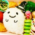 まぅりえる's cooksnap of when they made Halloween〜おばけ弁当〜.