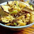 ♡マッキークッキング's cooksnap of when they made 椎茸と椎茸の軸入り・炊き込みご飯.