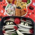 ふうちゃんママ♡'s cooksnap of when they made ミイラのにぎやかハロウィン弁当☆.