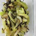 モカコ★'s cooksnap of when they made レンジで簡単!!美味しい❤セロリのナムル.