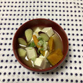 おはなすき's cooksnap of when they made 秋のさつまいもとかぼちゃのお味噌汁.