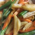 りお５１０'s cooksnap of when they made じゃが芋＆にんじんのきんぴらさん♪.