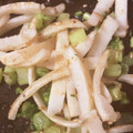 ふぁんころ's cooksnap of when they made 節約！シンプル！大根の皮の塩炒め.