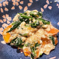 クックLAQWJC☆'s cooksnap of when they made ほんのり甘い♪柿とほうれん草の白和え.