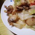 」りふ's cooksnap of when they made キャベツとベビーホタテのオリーブ蒸し.