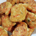 ☆milch☆'s cooksnap of when they made ＊紅生姜とひき肉のカリふわ揚げ焼き＊.