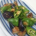 くろまりもり's cooksnap of when they made ご飯が進む！ナスと万願寺唐辛子の味噌炒め.