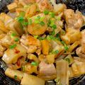 あい♪らんど's cooksnap of when they made レンコンと鶏もも肉のピリ辛柚子胡椒炒め.
