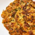 ♪eshara♪'s cooksnap of when they made オートミール キムチチーズチヂミ.