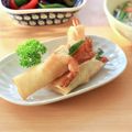 runa10's cooksnap of when they made 給食レシピ「えびロール」.