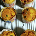 クックY0MFOS☆'s cooksnap of when they made 可愛い　簡単　ホケミでかぼちゃマフィン.