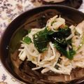 シロツメクサmnm's cooksnap of when they made レンチンもやし♡えのきワカメ入りナムル.