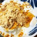 kisberry's cooksnap of when they made バナナきな粉ヨーグルト.
