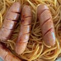 サマンサ☆彡's cooksnap of when they made ちいかわ ハチワレのケチャップパスタ.