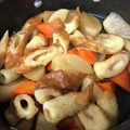＊もぐたん＊'s cooksnap of when they made 簡単＊カブと油揚げとちくわの煮物.
