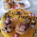 ❦ちぃ❦'s cooksnap of when they made ハロウィンかぼちゃのスフレチーズケーキ❤.