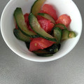 coccus's cooksnap of when they made 簡単！トマトときゅうりの簡単サラダ.