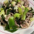 クックBB2Q7N☆'s cooksnap of when they made たっぷり長ねぎと豚肉の旨塩炒め.