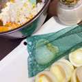 arisu's cooksnap of when they made たまごサンド　時短で茹で卵細かくする方法.