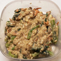 2児Daddy's cooksnap of when they made ◎リメイク◎胡麻よごし小松菜の白和え♡.