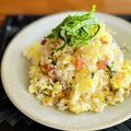 マルんちの丸顔's cooksnap of when they made 孤独のグルメに出た、焼飯.