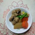 まりゆりひろこ's cooksnap of when they made 手羽元と根菜の煮物.