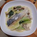 ナチュラルン☆'s cooksnap of when they made 鮭とキャベツのミルク煮☆.