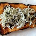 KAORU4649's cooksnap of when they made しらすトースト.