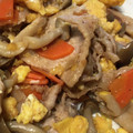 ♡mio1216♡'s cooksnap of when they made しめじと卵と豚肉のオイスターソース炒め.
