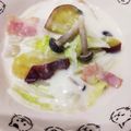 さおりらっくま's cooksnap of when they made さつまいも＆きのこ☆クリームシチュー.