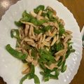 ズーシミパパ's cooksnap of when they made お弁当にも☆チンジャオロース風☆.