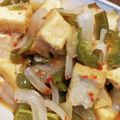 まゆみかん03's cooksnap of when they made 厚揚げ玉葱ピーマンのスイートチリ炒め♪.