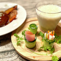 おじさんず◇キッチン's cooksnap of when they made 秋のデザート♡栗スムージー（栗の甘露煮）.