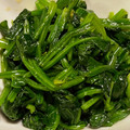 ナス系's cooksnap of when they made ほうれん草のおひたし.