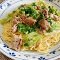 シルバニア's cooksnap of when they made レモン香る☆ネギ塩焼きそば.