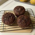 ポークの嫁's cooksnap of when they made ホケミで簡単！塩こうじチョコマフィン.