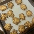 yosida3's cooksnap of when they made オートミールメープルクッキー.