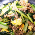 くむちん's cooksnap of when they made 豚肉と小松菜の中華風炒めです.
