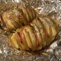 mお家時間自炊する's cooksnap of when they made ハッセルバックポテト～レンジで時短！～.