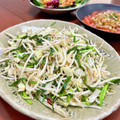 Superlittleboo's cooksnap of when they made ニラともやしのオイスターソース炒め.