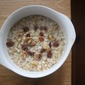 みるく茶's cooksnap of when they made 朝食に！レンジで簡単オートミール.