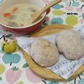 みかかめ's cooksnap of when they made 材料５つで！簡単チャバタ　.