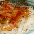 理絵子's cooksnap of when they made キムチ☆そうめん.