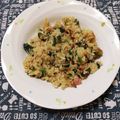 ﾁｲﾁｬﾝﾏﾏ's cooksnap of when they made 簡単おいしい♥ほうれん草のチャーハン.