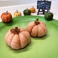 fujikoママ☆'s cooksnap of when they made ハロウィン★ジャックオーランタンおにぎり.