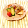 yesmama's cooksnap of when they made ミックスサラダのくるくるブルスケッタ.